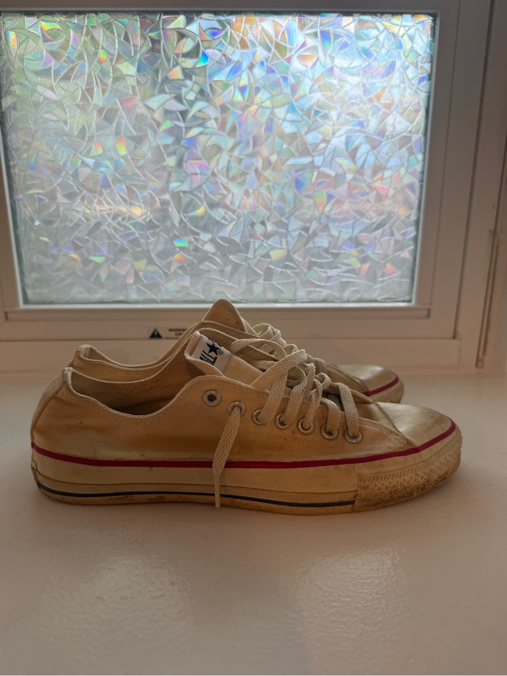 Converse All Stars | Low Cut | Cream | made in USA | Ca. Late 1990s - Picture 4 of 8
